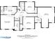 Detailed floor plan featuring bedrooms, primary bath, laundry, and walk-in closets at 2350 Twelvestones Dr, Roswell, GA 30076