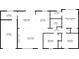 Detailed floor plan showcasing the layout of the home including bedrooms, bathrooms, kitchen, living areas and garage at 2856 Bay Leaf Se Dr, Conyers, GA 30094