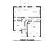 Main level floor plan featuring kitchen, great room, dining, pantry, garage, and mudroom at 33 N Village Cir, Rydal, GA 30171