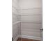 Walk-in pantry equipped with wire shelving for organized storage at 33 N Village Cir, Rydal, GA 30171