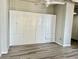 Bright bedroom with built-in closet and overhead fan at 20 Marietta Nw St # 7C, Atlanta, GA 30303