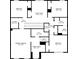 Upstairs floor plan showcases the spacious primary bedroom and bath at 3825 Sycamore Hill Dr, Loganville, GA 30052