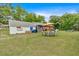 Large backyard with ample green space, perfect for outdoor gatherings and recreation at 7783 Cantrell Rd, Douglasville, GA 30135