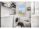 Clean laundry room with a washer and dryer and a window providing natural light at 13 Cottage Nw Walk, Cartersville, GA 30121