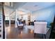 Open-concept living room featuring hardwood floors and plenty of natural light at 165 Craines Vw, Covington, GA 30014