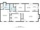 Main floorplan featuring bedrooms, bathrooms, a living room, a dining area and a kitchen at 4170 Maroney Mill Rd, Douglasville, GA 30134