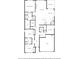 Detailed floor plan of the house, showcasing the layout of all rooms at 714 Chipping Sparrow St, Canton, GA 30115