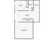 Upstairs floor plan featuring a bedroom, bathroom, two flex spaces, and an unfinished attic at 2470 Crimson Downs Dr, Cumming, GA 30040