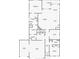Detailed floor plan of a spacious single-Gathering home, showcasing the layout of rooms and dimensions at 2470 Crimson Downs Dr, Cumming, GA 30040