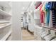 Well-organized walk-in closet with custom shelving and ample storage space for clothing and accessories at 2470 Crimson Downs Dr, Cumming, GA 30040