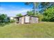 Utility shed shows lots of storage space for gardening and outdoor tools at 3049 Highway 411 Ne, White, GA 30184