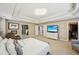 Main bedroom with recessed lighting, tray ceilings and sitting area at 4590 Hastings Dr, Cumming, GA 30041