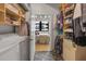 Spacious closet includes custom shelving and laundry area at 878 Peachtree Ne St # 431, Atlanta, GA 30309
