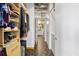 Walk-in closet showcases custom shelving, lighting, and ample storage space at 878 Peachtree Ne St # 431, Atlanta, GA 30309