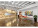 Spacious lobby area with modern art and comfortable seating arrangement at 878 Peachtree Ne St # 431, Atlanta, GA 30309
