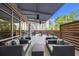 Cozy outdoor patio with comfortable seating and stylish decor at 878 Peachtree Ne St # 431, Atlanta, GA 30309