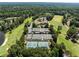 Aerial view features tennis courts, a golf course, and a beautiful landscape, offering a recreational lifestyle at 210 Wentworth Ter, Alpharetta, GA 30022