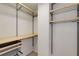 Organized closet featuring metal shelving and drawers for efficient storage solutions at 210 Wentworth Ter, Alpharetta, GA 30022