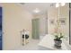 Bright bathroom features ample counter space, tile flooring, and neutral wall color at 3235 Munsey Ct, Cumming, GA 30041