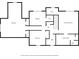 Simplified view of the second floor plan showing bedroom and primary bath locations at 5247 Hayden Farms Dr, Powder Springs, GA 30127