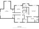 Second floor plan featuring bedrooms, walk-in closets, and primary bath layout at 5247 Hayden Farms Dr, Powder Springs, GA 30127