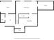 Simplified version of the basement floor plan, including a theatre room and storage at 5247 Hayden Farms Dr, Powder Springs, GA 30127