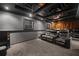 Home theater with reclining seats, projector, and custom lighting at 5247 Hayden Farms Dr, Powder Springs, GA 30127