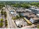 Aerial view of the Summerhill neighborhood, showcasing a mix of townhomes, retail, and local businesses at 472 Martin Se St # 10, Atlanta, GA 30312