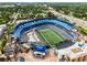Aerial view of Georgia State Panthers Stadium and surrounding neighborhood at 472 Martin Se St # 10, Atlanta, GA 30312