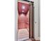 Interior view of elevator with wood paneling and lighting at 5605 Waters Edge Trl, Roswell, GA 30075