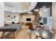 Stylish lounge area with a pool table, comfortable seating, modern decor, and ample lighting at 1080 Peachtree Ne St # 608, Atlanta, GA 30309