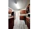 Modern kitchen boasts stainless steel appliances and great storage solutions at 2533 Piering Dr, Lithonia, GA 30038