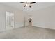 Bedroom featuring a view into the bathroom and kitchen space at 60 Wheeler Lake Path, Dallas, GA 30157