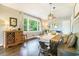 Inviting dining area with elegant decor and ample natural light at 4128 Morgan Rd, Tucker, GA 30084