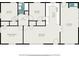Detailed floor plan layout showcasing bedroom, bathroom, kitchen, and living room dimensions at 4128 Morgan Rd, Tucker, GA 30084