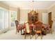 Formal dining room featuring a chandelier and lots of light at 5215 Tealing Ne Dr, Roswell, GA 30075