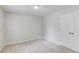 Bedroom with neutral carpet, recessed light, and closet with double doors at 2725 Sedgeview Way, Buford, GA 30519