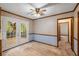 Bright breakfast nook with walkout access to deck, ceiling fan and great natural light at 2790 Shiloh Way, Snellville, GA 30039