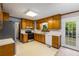 Kitchen view with stainless steel appliances and white countertops at 2790 Shiloh Way, Snellville, GA 30039