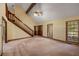 Bright living room with vaulted ceilings and many windows at 2790 Shiloh Way, Snellville, GA 30039