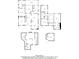 Detailed floor plan of a spacious home, showcasing the layout of multiple bedrooms, living areas, and basement at 527 Main St, Suwanee, GA 30024