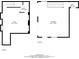 Floor plan of a basement featuring a bar and bath area and a garage on floor 2 at 527 Main St, Suwanee, GA 30024
