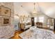 Bright, eclectic room with hardwood floors, neutral sofa and lots of natural light at 527 Main St, Suwanee, GA 30024