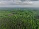 Expansive aerial view of the surrounding landscape, featuring mature trees and mountain views at 8315 Nicholson Rd, Cumming, GA 30028