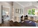 Office space with built-in desk and storage, complemented by natural light at 1201 Beech Valley Ne Rd, Atlanta, GA 30306
