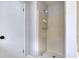 Bathroom with beige shower at 1355 Compton Woods Dr, Loganville, GA 30052