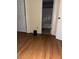 A bathroom with a tub is seen through a doorway at 4752 Browns Mill Ferry Rd, Lithonia, GA 30038
