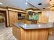 Stylish kitchen featuring a central island, updated appliances, and plenty of counter space at 5346 Light Cir, Norcross, GA 30071