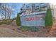 Welcoming sign for Altus at The Quarter community on the Upper West Side at 1149 Ansel Nw Ln, Atlanta, GA 30318