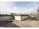 This rooftop deck features outdoor seating, privacy wall, and a fire pit area at 1149 Ansel Nw Ln, Atlanta, GA 30318